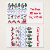 醜いクリスマスセーター – スタイルサンダー_コーブ (正面&裏面)