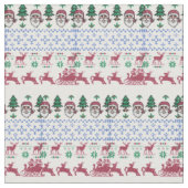醜いクリスマスセーター – スタイルサンダー_コーブ ファブリック (クローズアップ)