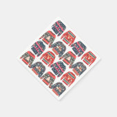 醜いクリスマスセーター スタンダードカクテルナプキン (角)