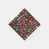 醜いクリスマスセーター スタンダードカクテルナプキン (角)