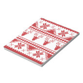 醜いクリスマスセーター ノートパッド (回転)