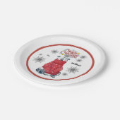 醜いクリスマスセーター ペーパープレート (アングル)