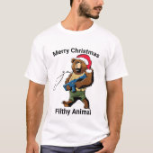醜いクリスマスセーター、ホームアローン映画引用文 Tシャツ (正面)