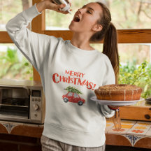 醜いクリスマスセーター、メリークリスマスのスウェットシャツ