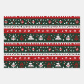 醜いクリスマスセーター ラッピングペーパーシート (正面3)