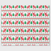 醜いクリスマスセーター ラッピングペーパー (フラット)