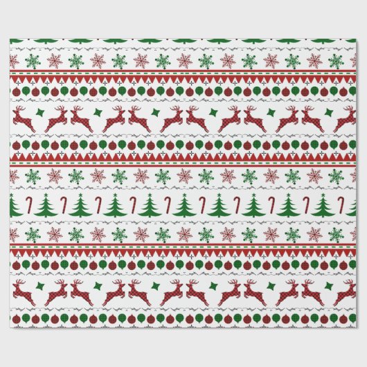 醜いクリスマスセーター ラッピングペーパー (フラット)