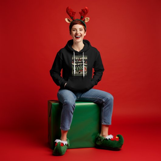 醜いクリスマスセーター 暖かく楽しく Tシャツ