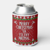 醜いクリスマスセーター 缶クーラー (缶正面)