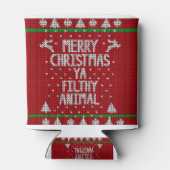 醜いクリスマスセーター 缶クーラー (裏面)