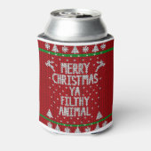 醜いクリスマスセーター 缶クーラー (缶裏面)