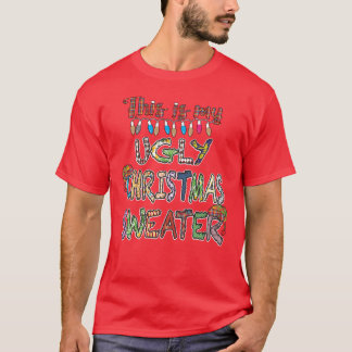 醜いクリスマスセーター Tシャツ
