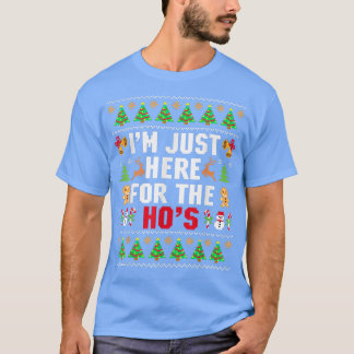 醜いクリスマスセーターSanta Im Tシャツ