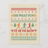 醜いクリスマスセ走ーターの走ヴィンテージ ポストカード (正面)