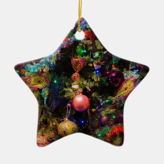 醜いクリスマスツリー セラミックオーナメント (正面)