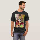 醜いクリスマストナカイデザイン Tシャツ (正面フル)