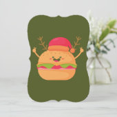 醜いクリスマスバーガーのサンタチーズバーガー 招待状 (スタンド正面)