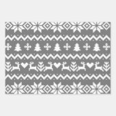 醜いクリスマスパターン ラッピングペーパーシート (正面3)