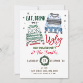 醜いクリスマスパーティーの招待状 招待状 (正面)