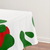 醜いクリスマスヒョウアニマルプリント テーブルクロス (インサイチュ)