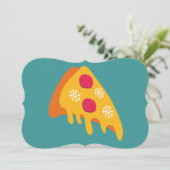 醜いクリスマスペペロニピザ雪の冬 招待状 (スタンド正面)