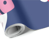 醜いクリスマスユニコーンのサンタクロース ラッピングペーパー (ロールコーナー)