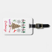 醜いクリスマスランダムミッシュサンダー_コーブ ラゲッジタグ (正面横)