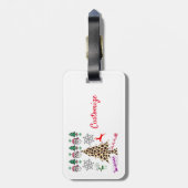 醜いクリスマスランダムミッシュサンダー_コーブ ラゲッジタグ (裏面縦)
