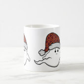 醜いクリスマス幽霊不気味なホテルカーペット コーヒーマグカップ (中央)
