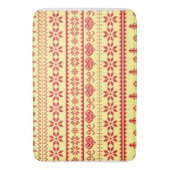 醜いクリスマス抽象芸術パターン バスマット (正面縦)