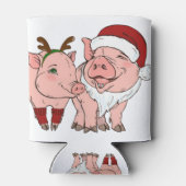 醜いクリスマス豚 缶クーラー (裏面)