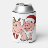 醜いクリスマス豚 缶クーラー (缶裏面)