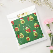 醜いクリスマス・アボカド・サンタ フェイバーバッグ (封をした状態)