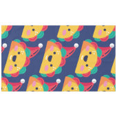 醜いクリスマス・タコス・サンタクロース テーブルクロス (正面(横))