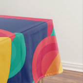 醜いクリスマス・タコス・サンタクロース テーブルクロス (インサイチュ)