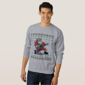 醜いサンタの石 スウェットシャツ (正面フル)