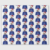 醜いスウェーターのゴールデンレトリバー包装紙 ラッピングペーパー (フラット)