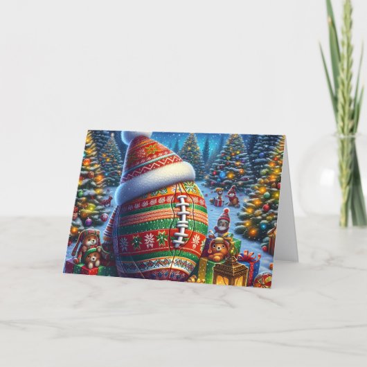 醜いスウェーター サッカー クリスマス (正面)