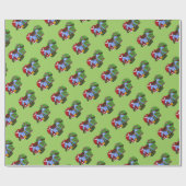 醜いセーターのギフトラップ ラッピングペーパー (フラット)