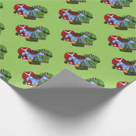 醜いセーターのギフトラップ ラッピングペーパー