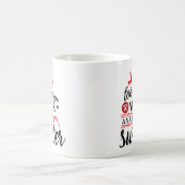 醜いセーターのクリスマスには可愛すぎる コーヒーマグカップ (中央)