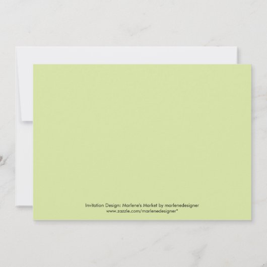 醜いセーターのクリスマスのパーティの招待状 招待状 (裏面)