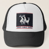 醜いセーターのクリスマスの帽子 キャップ (正面)