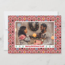 醜いセーターのクリスマスフォト