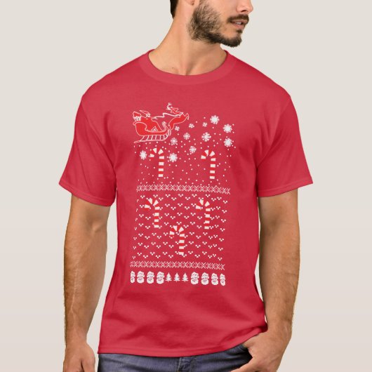醜いセーターの友達 Tシャツ (正面)