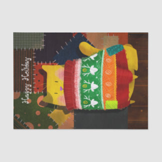 醜いセーターの猫 薄葉紙