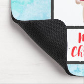 醜いセーターを着たクリスマスのトナカイお洒落 マウスパッド (コーナー)