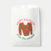 醜いセーターカスタムホリデークリスマスギフト フェイバーバッグ (正面)