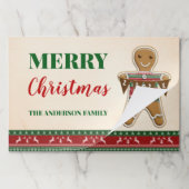 醜いセータークリスマスクッキーパーティー紙ランチョンマット ペーパーパッド (折り畳み)