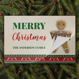 醜いセータークリスマスクッキーパーティー紙ランチョンマット ペーパーパッド